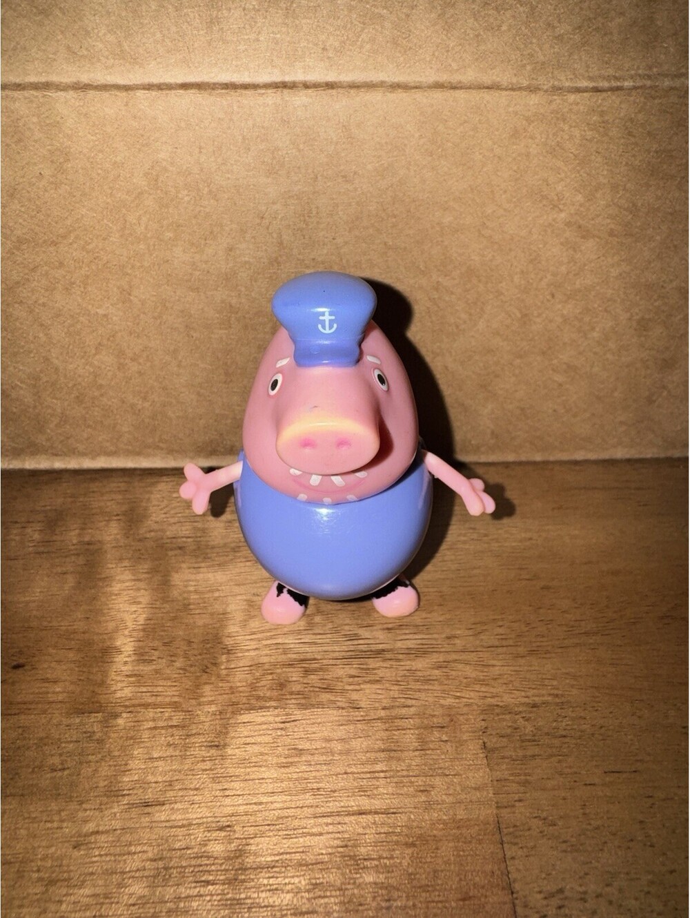 Peppa Pig Grandpa Pig Sailor Action Figure Jazwares 2.5" Tall Toy